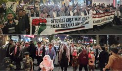 Binlerce Kişi Gazze İçin Yürüdü: `Özgürlüğe Yürüyoruz`