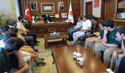 Bingöl İHL Öğrencilerinden Müftülük ziyareti