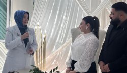 Bakan Yardımcısı Yenigün Bingöl`de nikah şahitliği yaptı