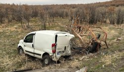 Bingöl`de trafik kazası: 2 yaralı