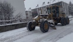 Bingöl`de yoğun kar yağışı!