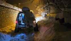 Bingöl UMKE`de kar mesaisi