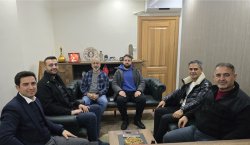 Genç Kaymakamı Güzel`den Bingöl Basın Konseyi`ne Ziyaret