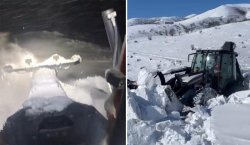 Bingöl genelinde karla mücadele sürüyor, 219 köy yolu kapalı