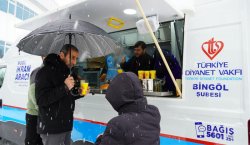 Bingöl`de Gönül Isıtan Çorba İkramı