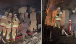 Bingöl`de ahır yangını! 6 büyükbaş hayvan telef oldu