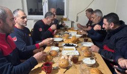 Sahur sofrasında ihbar geldi, itfaiye göreve koştu