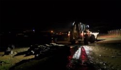 Ahırı sel bastı! Mahsur kalan 12 keçi kurtarıldı