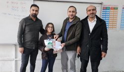 Genç`te Umre Ödüllü Siyer Sınavında Dereceye Giren Öğrencilere Ödülleri Verildi