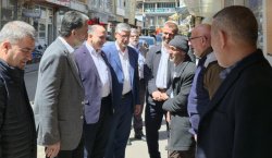 HÜDA PAR`lı Emiroğlu Maden Sokak Esnafını Ziyaret Etti: 