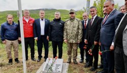 Bingöl`de 33 Şehit, 33`üncü Yıldönümünde Dualarla Anıldı