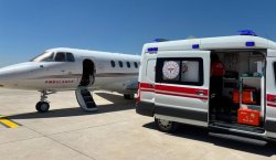 Bingöl`de 4 aylık bebek uçak ambulansla Ankara`ya sevk edildi