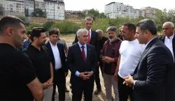Aşağı Çarşı`da çalışmalar başladı