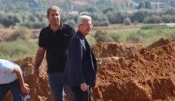Genç`te 4 kilometrelik sahil projesi için ilk kazma