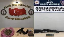 Bingöl`de bir haftada 40 şüpheli yakalandı