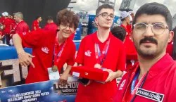 Bingöllü öğrenciler TEKNOFEST`te Türkiye birincisi oldu