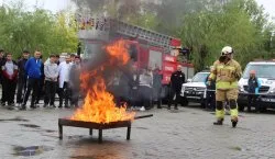 Bingöl`de 364 okulda deprem tatbikatı yapıldı