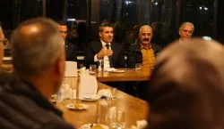 Başkan Arıkan Arıkan, muhtarların taleplerini dinledi
